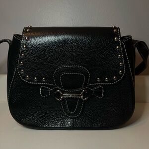 VALENTINO black, crossbody bag.